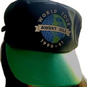 Johnny Gill 1990-91 World Tour Hat - Vintage RARE collectible